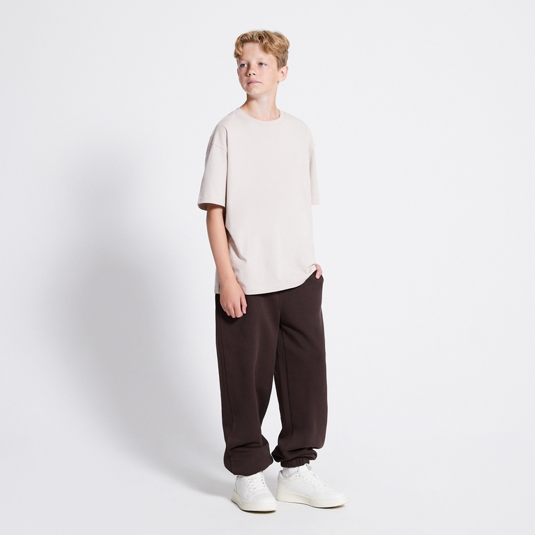 Heavy Tee "William star" Beige 3